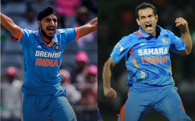 Arshdeep Singh and Irfan Pathan (Image Credit- Twitter)
