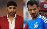 Harbhajan Singh and Yuzvendra Chahal. (Image Source: Getty Images)