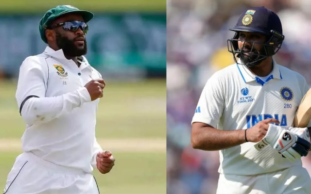 Temba Bavuma and Rohit Sharma. (Image Source: Getty Images)