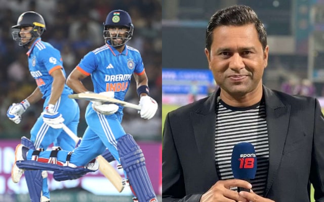 Ruturaj Gaikwad-Shubman Gill and Aakash Chopra. (Image Source: Getty Images/X)
