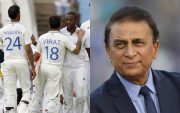 Team India and Sunil Gavaskar. (Image Source: BCCI/Getty Images)