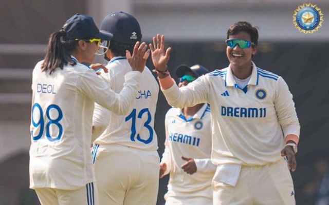 India Women vs England Women, Only Test (Image Credit- Twitter X)