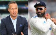 Michael Vaughan and Rohit Sharma. (Image Source: Getty Images)