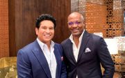 Brian Lara and Sachin Tendulkar. (Image Source: X)