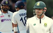Virat Kohli, Rohit Sharma and David Bedingham (Pic Source-Twitter)