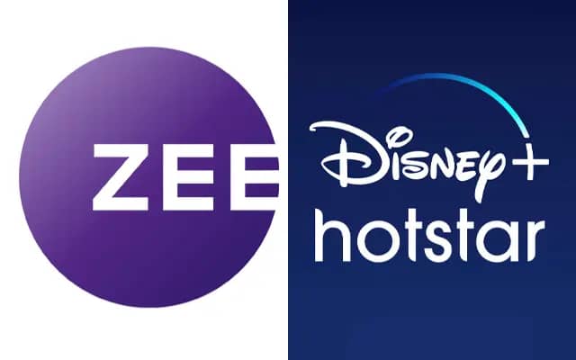 Zee Entertainment and Disney Hotstar (Pic Source-Twitter)