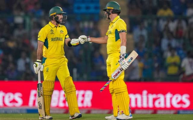 Glenn Maxwell and Pat Cummins (Pic Source-Twitter)