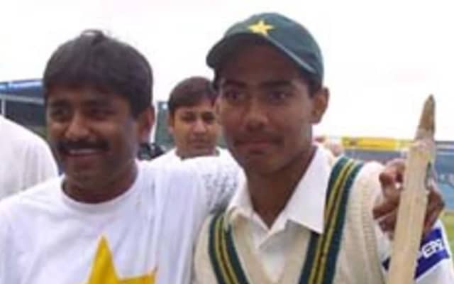 Javed Miandad and Saqlain Mushtaq (Photo Source: Twitter)