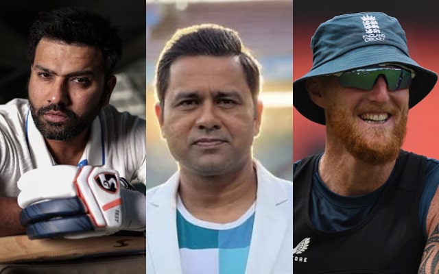 Rohit Sharma, Aakash Chopra and Ben Stokes.(Image Source: Getty Images)