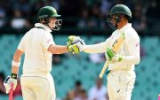 Usman Khawaja and Steve Smith. (Image Source: Getty Images)