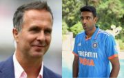 R Ashwin and Michael Vaughan (Image Credit- Twitter)