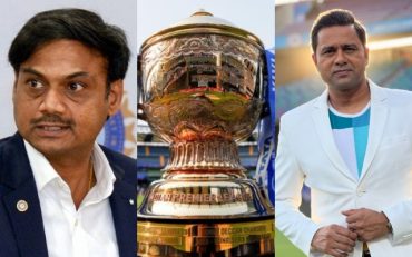 MSK Prasad, IPL and Aakash Chopra. (Image Source: X/Instagram)