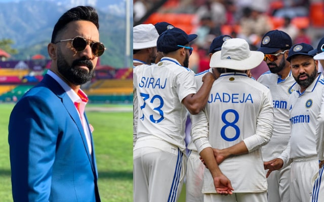 Dinesh Karthik and Team India. (Image Source: Instagram/Getty Images)