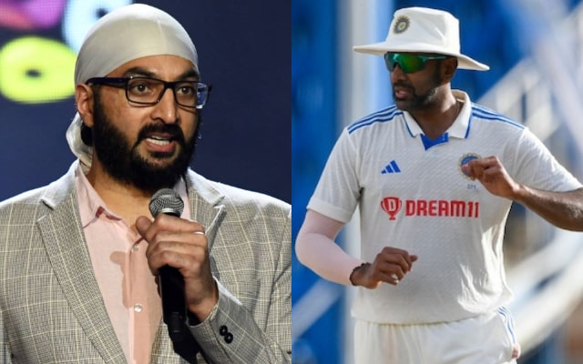 Monty Panesar and R Ashwin. (Image Source: Getty Images)