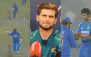 Rohit Sharma, Shaheen Afridi and Shivam Dubey. (Image Source: X/BCCI)