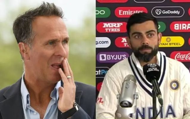 Michael Vaughan and Virat Kohli. (Photo Source: Getty Images & ICC)