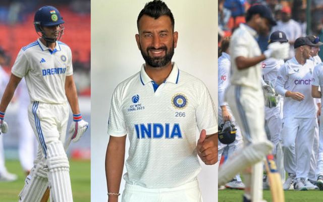 Gill, Pujara And iyer (Image Credit-BCCI)0