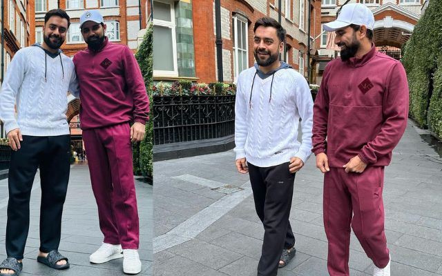 Rashid And Shami (Image Credit- Instagram)