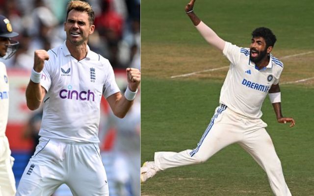 James Anderson Jasprit Bumrah (Photo Source: X/Twitter)