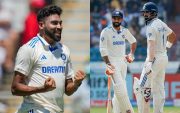 Mohammed Siraj, Ravindra Jadeja and KL Rahul. (Image Source: BCCI/AFP)