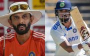 Vikram Rathour and KL Rahul. (Image Source: BCCI)
