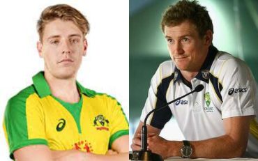 Cameron Green and George Bailey (Image Credit- Twitter)