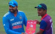 India vs Nepal. (Image Source: X)