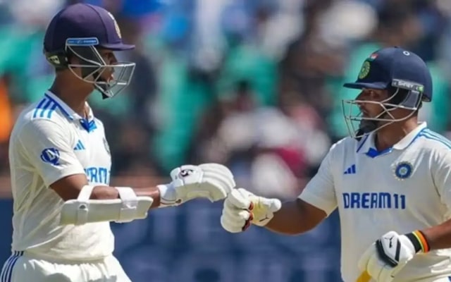 Yashasvi Jaiswal and Sarfaraz Khan. (Image Source: X)