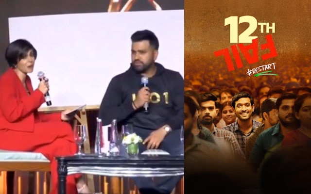 Rohit Sharma and Mandira Bedi. (Image Source: X)