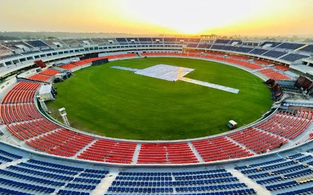 Maharaja Yadavindra Singh Cricket Stadium (Image Credit- Twitter X) 