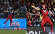 Georgia Wareham's sensational fielding