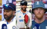Rohit Sharma Ravindra Jadeja Ben Stokes (Photo Source: X/Twitter)