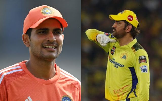 Shubman Gill MS Dhoni (Photo Source: X/Twitter)