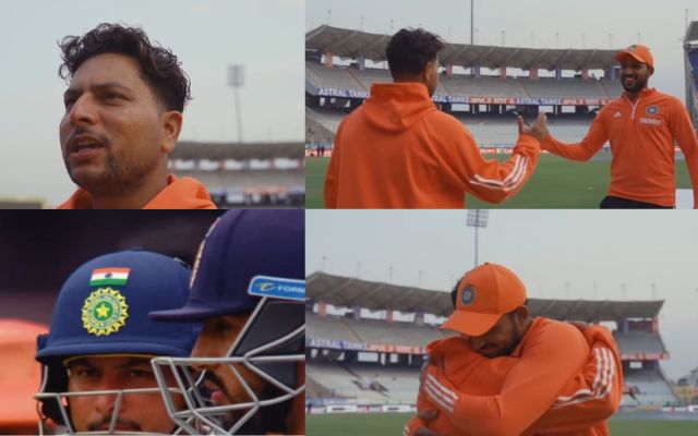 Kuldeep Yadav And Dhruv  (Image Credit- Instagram)