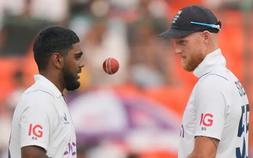 Rehan Ahmed and Ben Stokes (Image Credit- Twitter X)