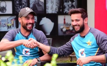 Mohammad Amir and Imad Wasim. (Image Source: PCB/X)