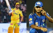 MS Dhoni and Saurabh Tiwary (Image Credit- Twitter X)