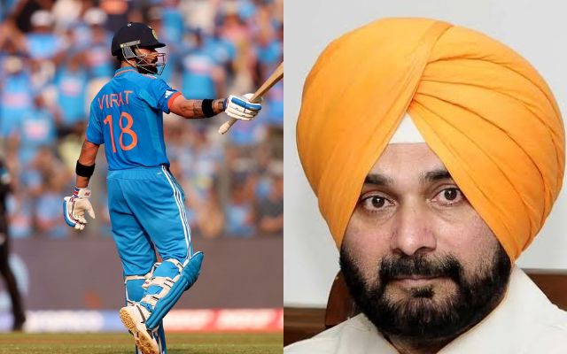 Virat Kohli & Navjot Singh Sidhu (Photo Source: X/Twitter)