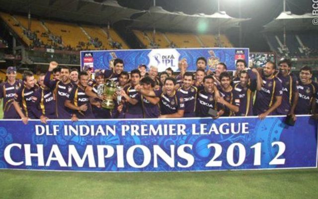IPL 2012 Champion (Image Credit- Twitter X)