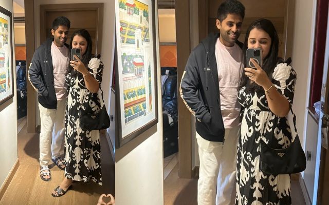 SuryaKumar Yadav With His Wife (Image Credit- Instagram)