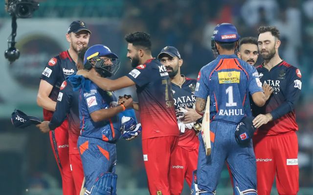 LSG vs RCB (Photo Source: IPL Official Website)