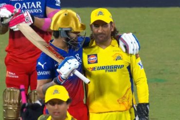 Watch Video of the day: MS Dhoni and Virat Kohli share a hug during CSK vs RCB IPL 2024, Match-1 