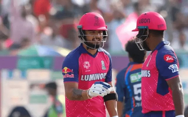 Riyan Parag and Sanju Samson. (Image Source: X)