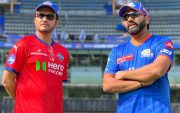 Sourav Ganguly and Rohit Sharma