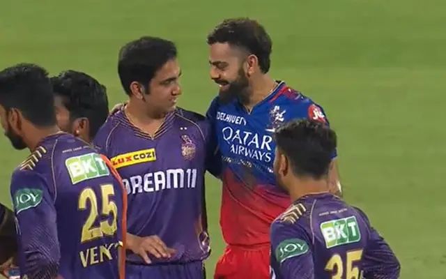 Virat Kohli and Gautam Gambhir. (Source -Twitter/X)