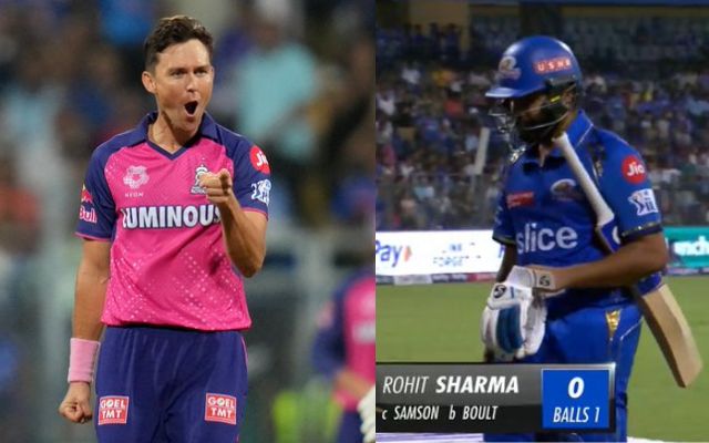 Rohit Sharma & Trent Boult (Photo Source: X/Twitter)