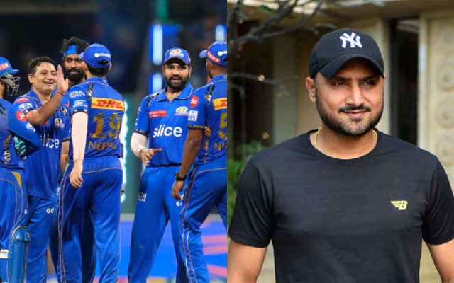 Mumbai Indians and Harbhajan Singh (Pic Source-X)