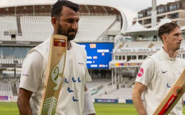 Cheteshwar Pujara (Image Credit- Twitter X)