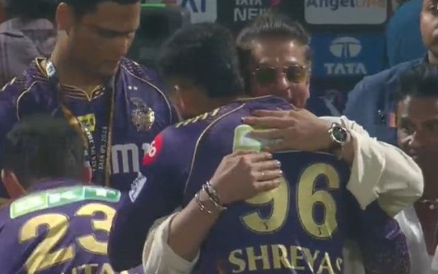 shahrukh khan and shreyas iyer (Image Credit- Twitter X)