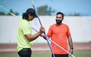 Dinesh Karthik and Neeraj Chopra (Image Credit- Twitter X)